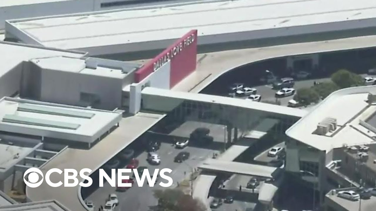 Police release videos of Dallas Love Field Airport shooting YouTube