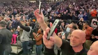 Stephen Curry Breaks 3 Point Record At Msg Court-Side View