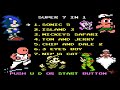 NES 7 in 1 Gameplay : Old School Gaming Vibes