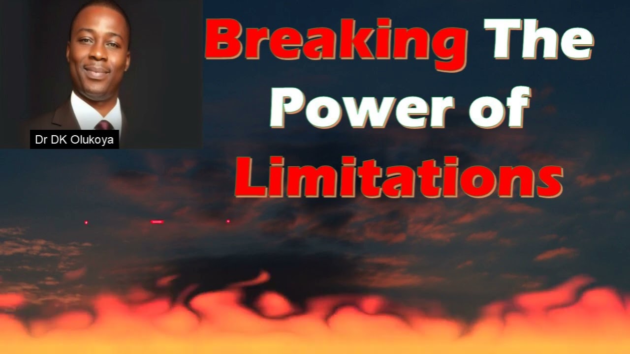 Преодоление силы ограничений | Доктор Д. К. Тайред