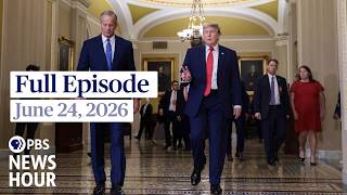 PBS News Hour full episode, June 24, 2026