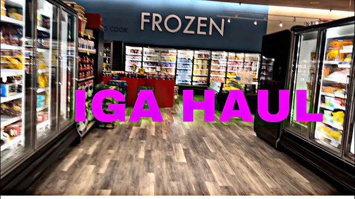 IGA HAUL/ LINK TO Jewel Diamondintheruff weight lo...