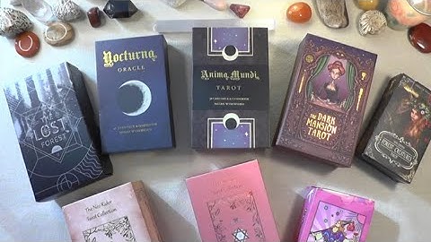 My INDIE DECK Collection (PART 2) TAROT & ORACLE CARDS