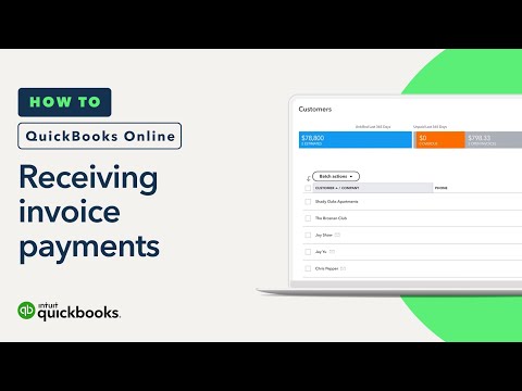تصویری: چگونه یک فاکتور را به عنوان پولی در QuickBooks علامت گذاری می کنید؟
