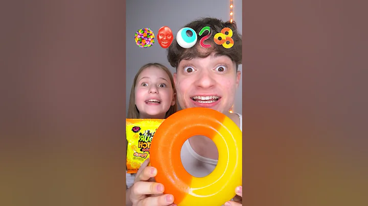 Giant Gummy Emojis ASMR With My Sister..? 😵‍💫