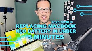 Replacing MacBook Neo 2026 Battery in Under 5 Minutes
