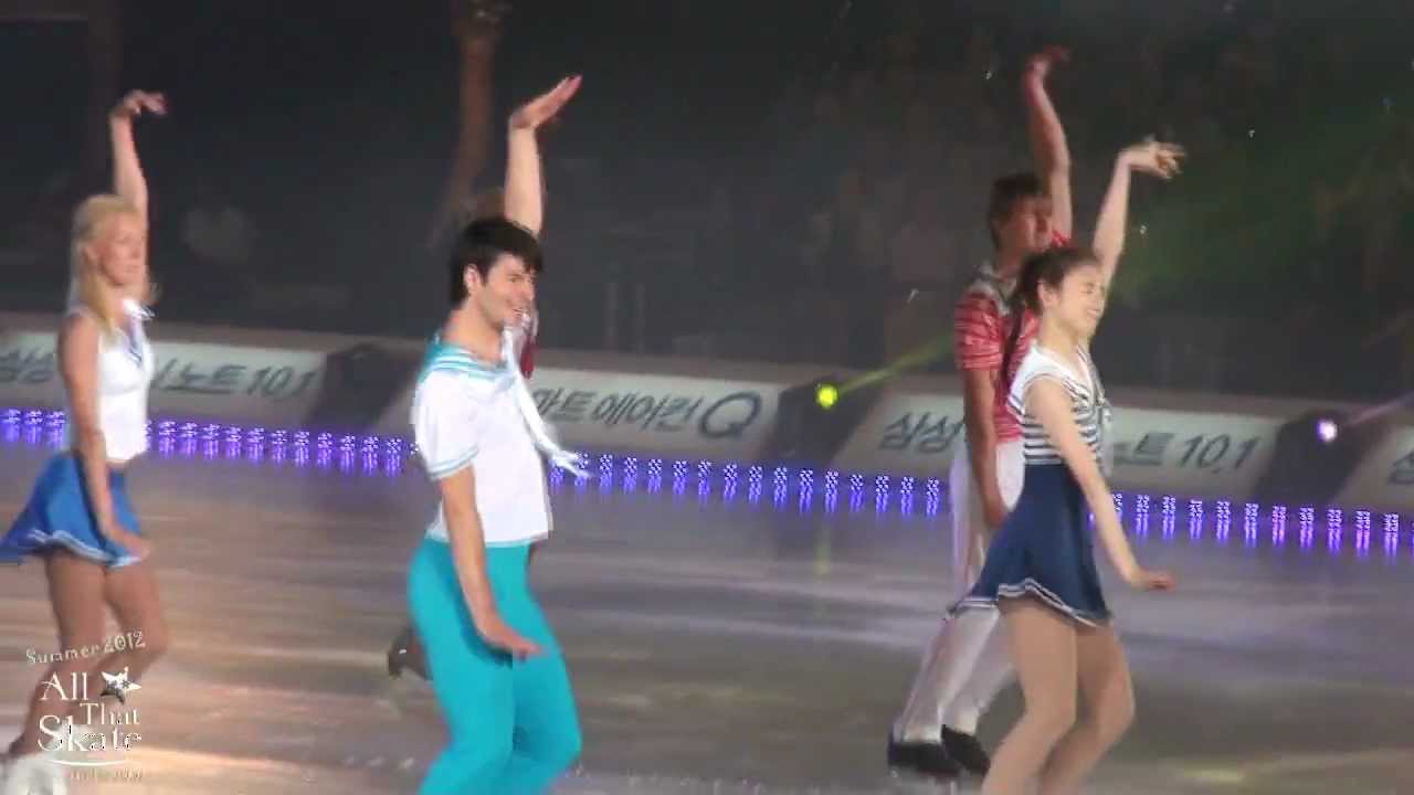 120825-Yuna Kim-Act1 Opening-Beach Boys MIX-All That Skate Summer 2012