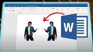 वर्ड में किसी इमेज को कैसे पलटें, वर्ड में किसी तस्वीर को कैसे मिरर करें screenshot 4