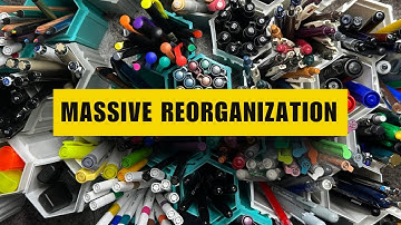 ORGANIZE WITH ME 🖋️ Destashing and organizing my pen and stationery collection