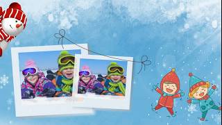 Winter Camp Japanese Style Cartoon Theme | Free PPT Template