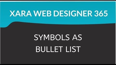Web Designer 365 Premium: Use Font Awesome Symbols as Bullet List Lesson 04