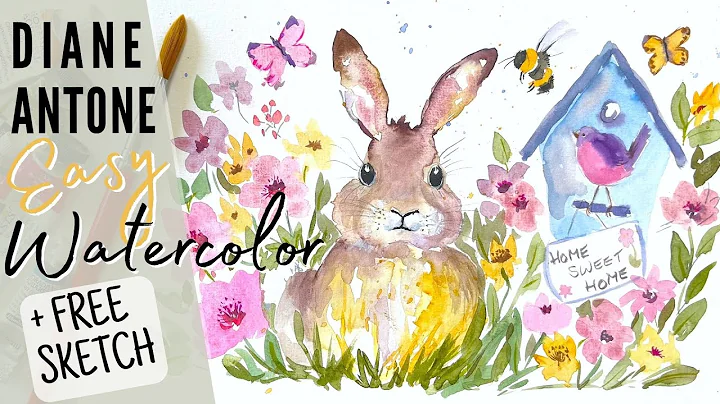 Whimsical Watercolor Bunny Tutorial for Beginners ...