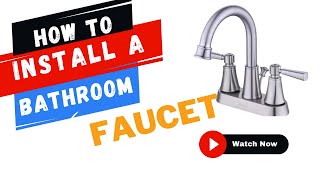 ✨ GLACIER BAY BATHROOM FAUCET - Easy DIY Fix - Save $$ ✨