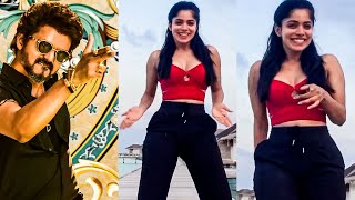 Divyabharathis Arabic Kuthu Dance Video - Halamithi Habibo Beast Song Vijay Reels Bachelor