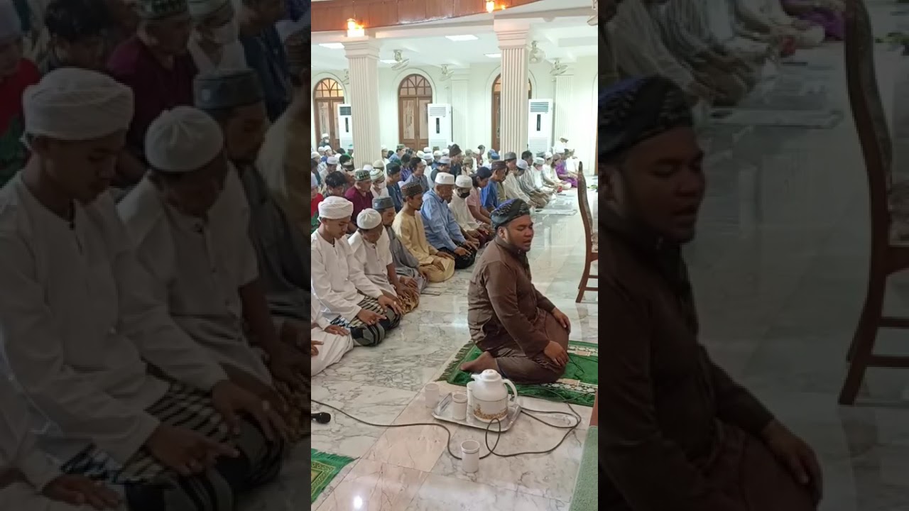 ละหมาดตารอเวี๊ยะห์ มัสยิดดารอสอาดะห์ ปากลัด  อ. มันโซร  มามะ