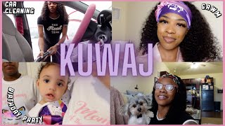 كواج | تنظيف سيارتي 🧼، حفلة عيد ميلاد ابنة أخي 🎉، تزيين أظافري 💅🏽 + المزيد! | أكيرا جاني screenshot 2