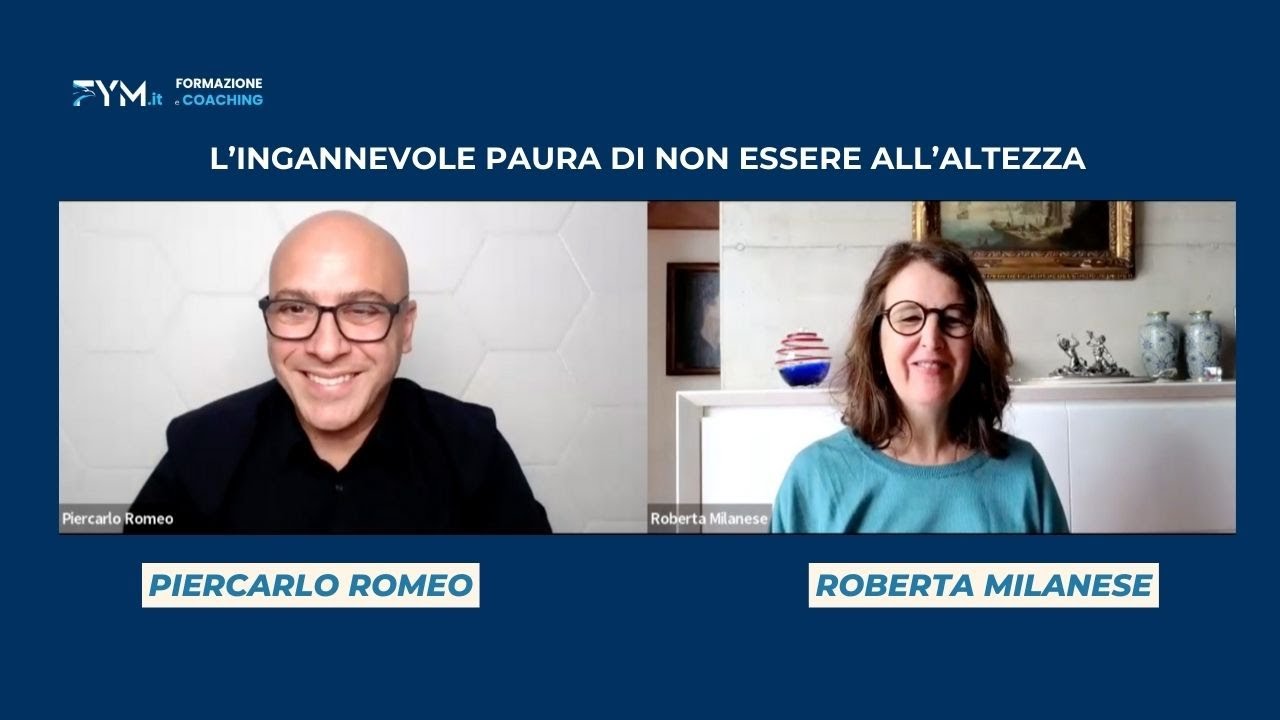 L'ingannevole paura di non essere all'altezza - Intervista a Roberta