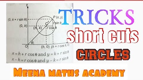 CIRCLES//circles short cuts//mains//DSC//NDA//eamcet//Fittzee
