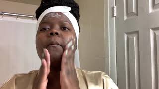 Skincare Product Demo - Exfoliating Creme - Dry, Normal Combination and Oily Skin