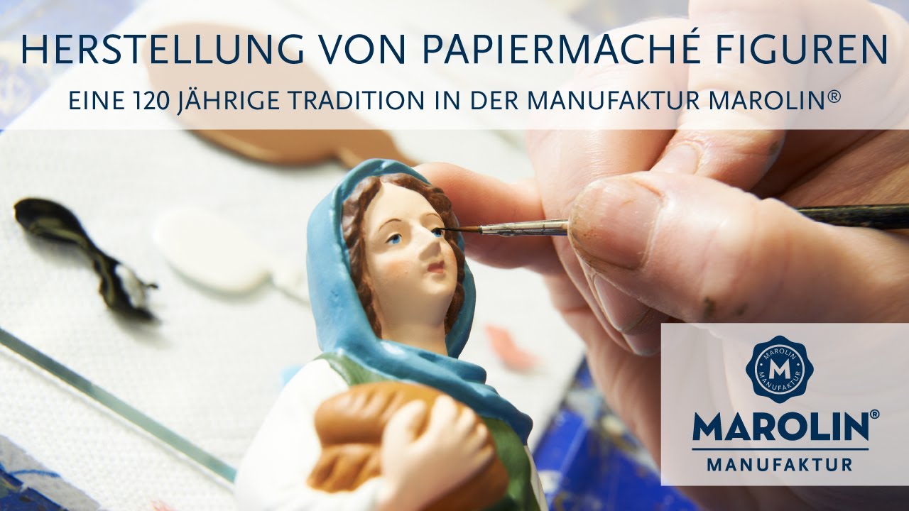 Entstehung einer MAROLIN® Figur in bewegten Bildern