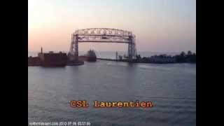 Duluthharbor Boat Traffic For Saturday 762013