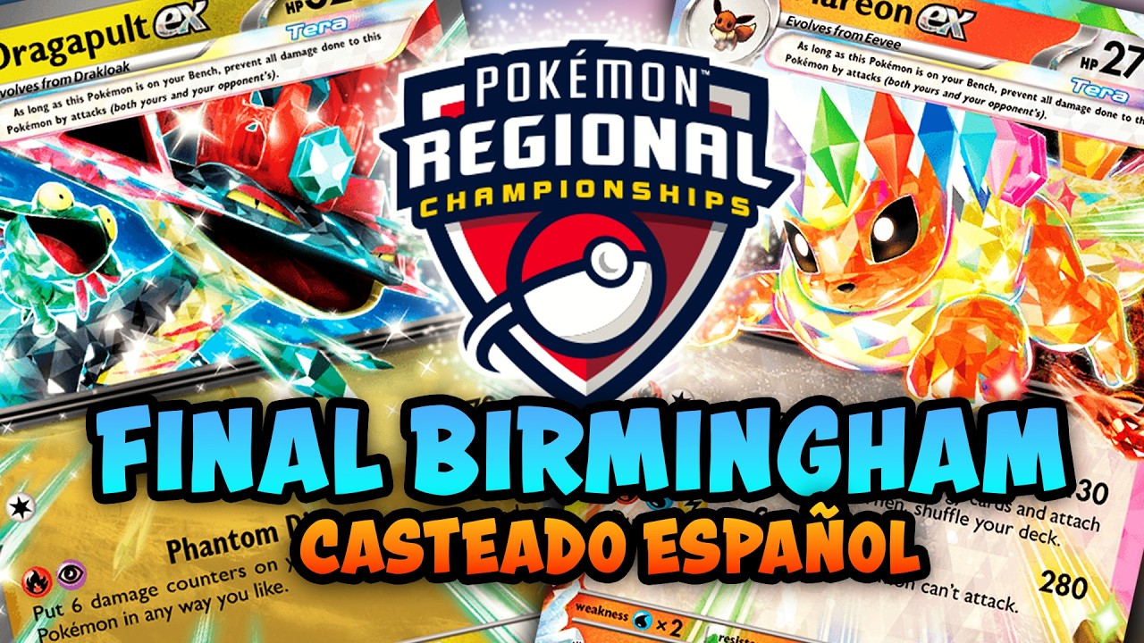 LA FINAL MÁS INCREÍBLE 🏆 Regional Birmingham Pokémon TCG (Casteo)