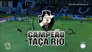 Pênaltis e comemoração do Vasco da Gama 🇵🇹 Campeão da Taça Rio 2021 (RecordTV)