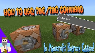How to use the /tag command in Minecraft: Bedrock Edition! ¦¦All Details¦¦
