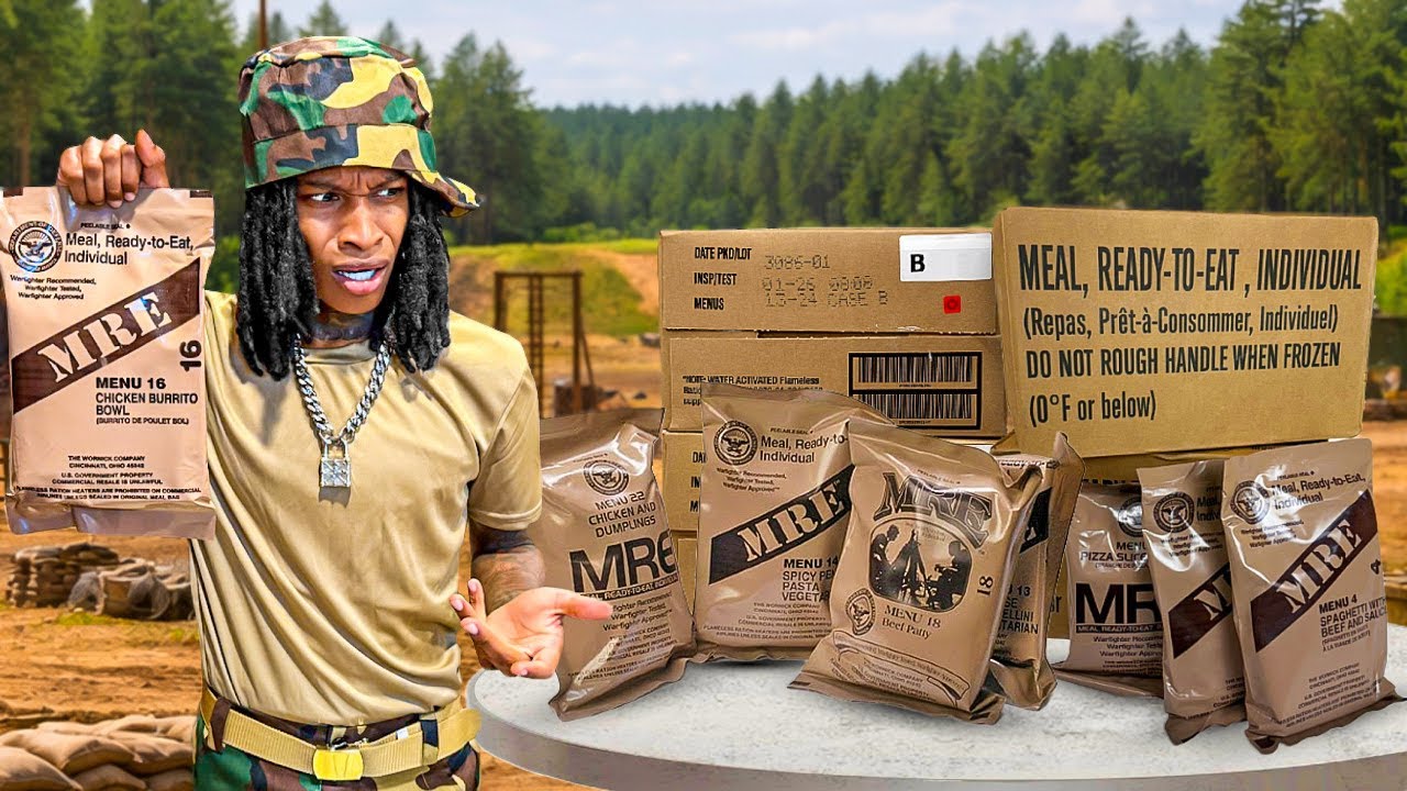 I Tried Every Military MRE I Could Find..
