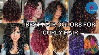 Best Hair Colors for Curly Hair | Top Shades That Make Curls Pop!