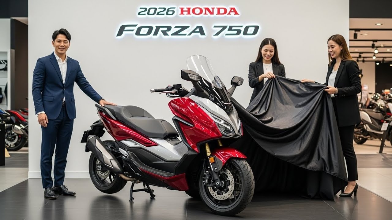 2026 Honda Forza 750 – The Ultimate Maxi-Scooter Gets Smarter & Stronger!