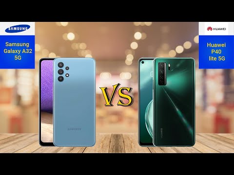 Samsung Galaxy A32 5G vs Huawei P40 lite 5G I Phone Comparison
