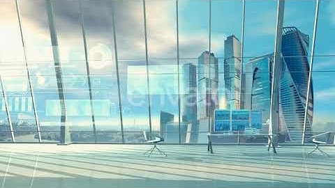 Big Work Office Of The Trader And Animated Infographics HD | Motion Graphics - Videohive template