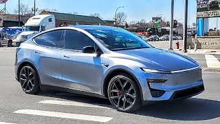 Spotted the brand new 2026 Tesla Model Y Performance in Oak Lawn, Illinois.