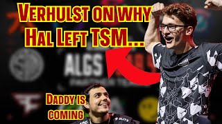 Verhulst OPENS UP about Imperialhal Leaving TSM and New ERA of TSM | Apex Legends