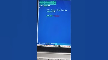 Fibonacci Series in C | Turbo c++ #shorts #clanguage #programming