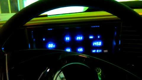 KWC Digital Dash in Monte Carlo SS