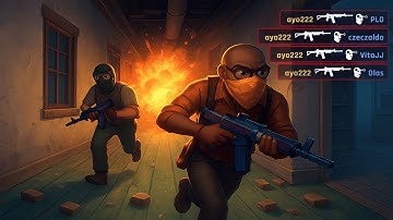 FACEIT 2500+ Elo Train Game With Utility Cam And Voice Comms - CS2 Gameplay