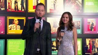 Bailee Madison & Ted Stryker Samsung Galaxy Social Wall Part 06 - AMAs 2014