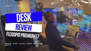 Desk Upgrade! FlexiSpot Premium Series Desk - E7 🔥