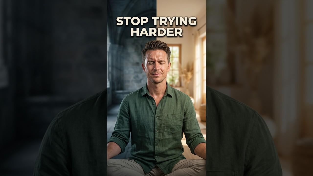 The truth about why you can't meditate #meditation #mindfulness #shorts