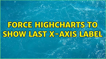 Force Highcharts to show last x-axis label