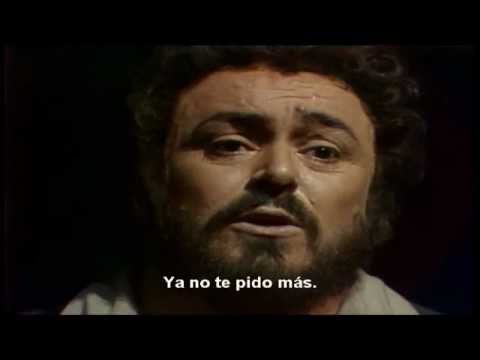 El elixir del amor, una furtiva lagrima- Luciano Pavarotti, Subtitulado al Español