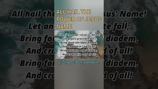 ALL HAIL THE POWER OF JESUS NAME ⛪?? hymns piano gospelhymns