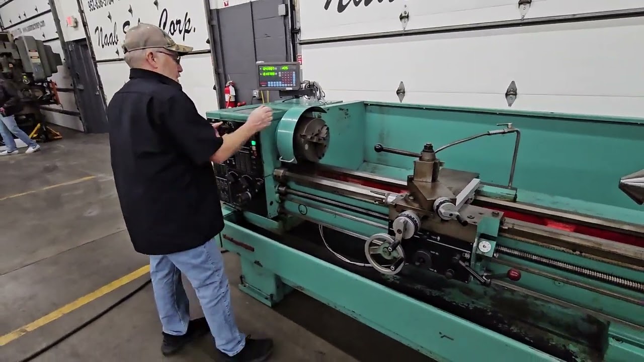 Токарный станок Harrison M350 15" x 60", сверхмощный, с новым 2-осевым цифровым индикатором полож...