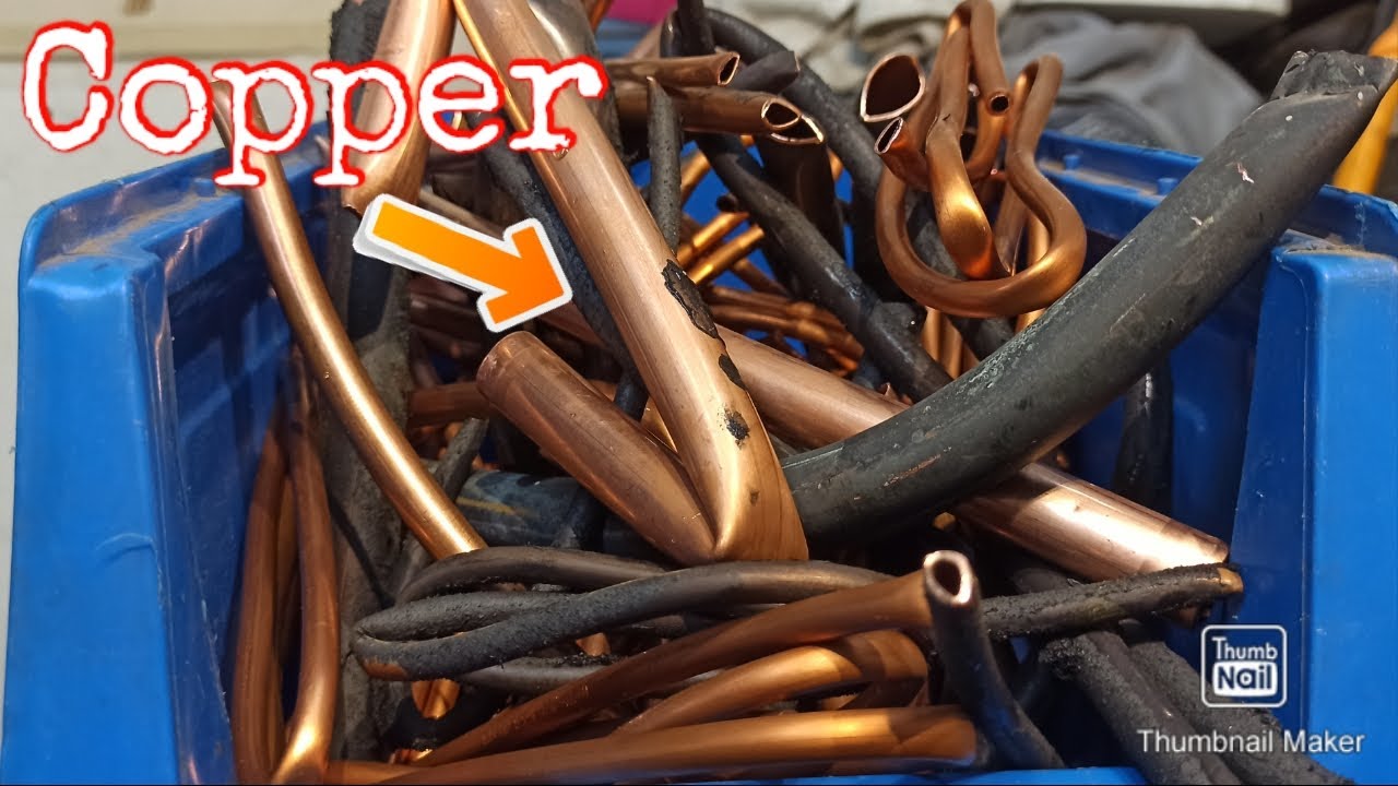 Cleaning Copper for the Scrapyard... YouTube