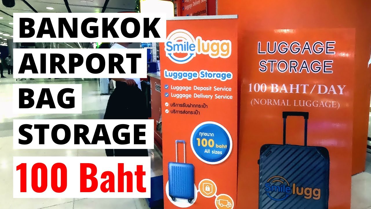 Luggage Storage at Bangkok Suvarnabhumi Airport