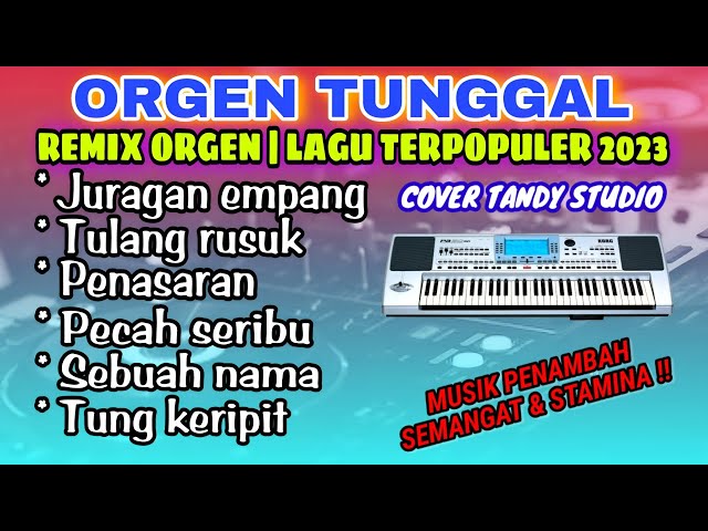 ORGEN TUNGGAL-REMIX LAGU TERPOPULER 2023❗TANDY STUDIO❗Juragan empang,Pecah seribu,Tulang rusuk class=