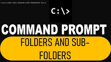 How to Create Folders and Sub-Folders in Command Prompt