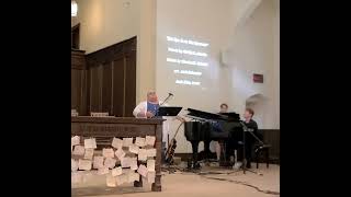 "His Eye is on the Sparrow" - arr. Jack Schrader - Joshua Diaz, tenor